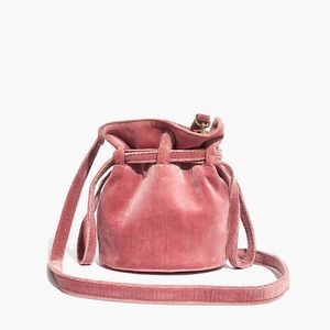 Madewell Velvet purse